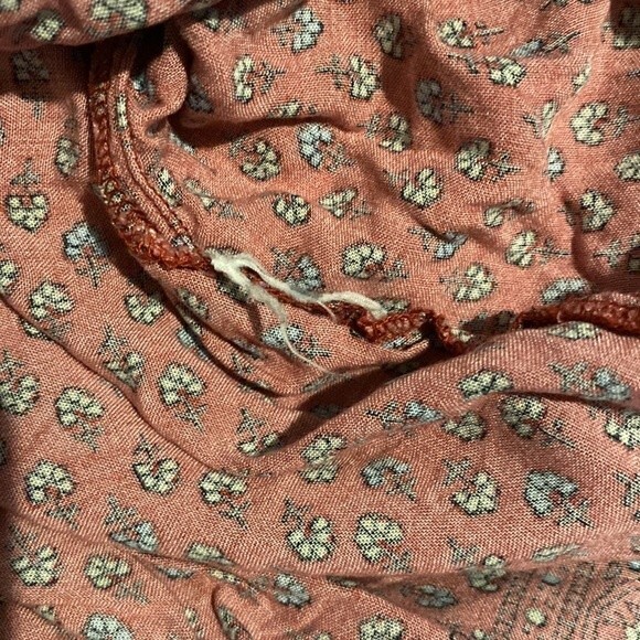 Abercrombie & Fitch Womens Printed Button Front A-Line Skirt Brown Size S - Picture 4 of 5